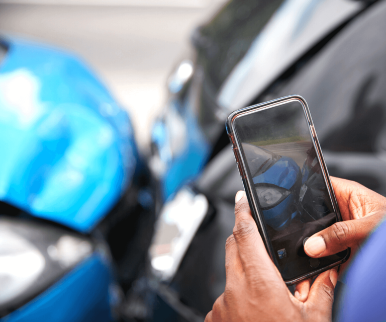 TAMMS photographing damage accident